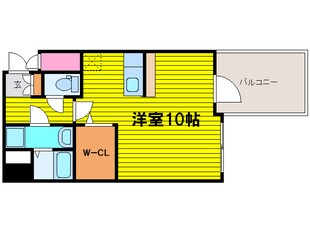 プレサンス上町台リベルテの物件間取画像